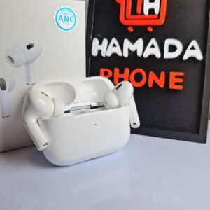 ايربود Pro 2 اللاسلكية – مزودة بـ 4 ميكروفونات لعزل الضوضاء، صوت عميق وواضح، بتقنية Bluetooth 5.3، شحن سريع بمنفذ Type-C، تحكم باللمس، متوافقة مع أجهزة iPhone وAndroid